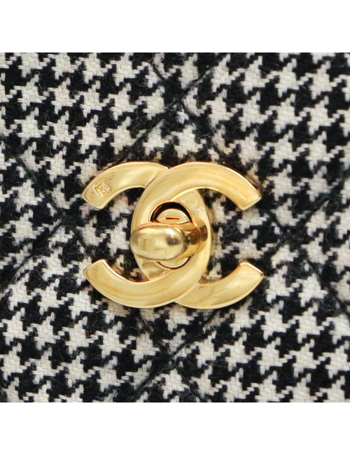 Camera laine pied de poule