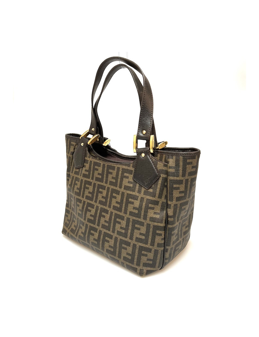 Sac FENDI toile monogramme marron
