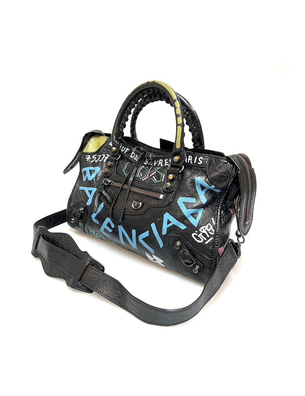 Sac City BALENCIAGA Graffitis 