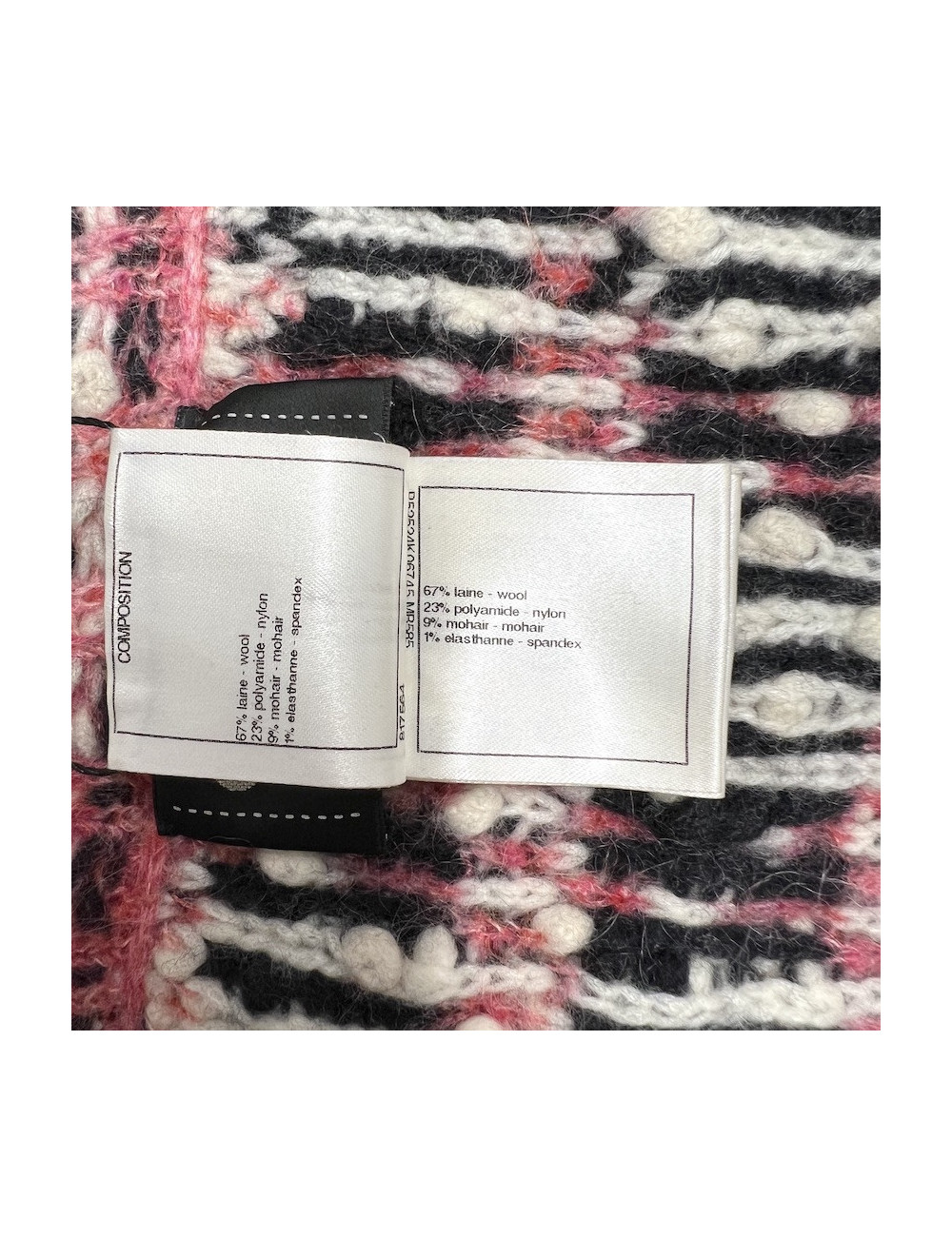 Manteau rose Chanel façon kimono : livraison express monde