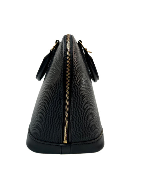 Sac Alma LOUIS VUITTON cuir Epi noir