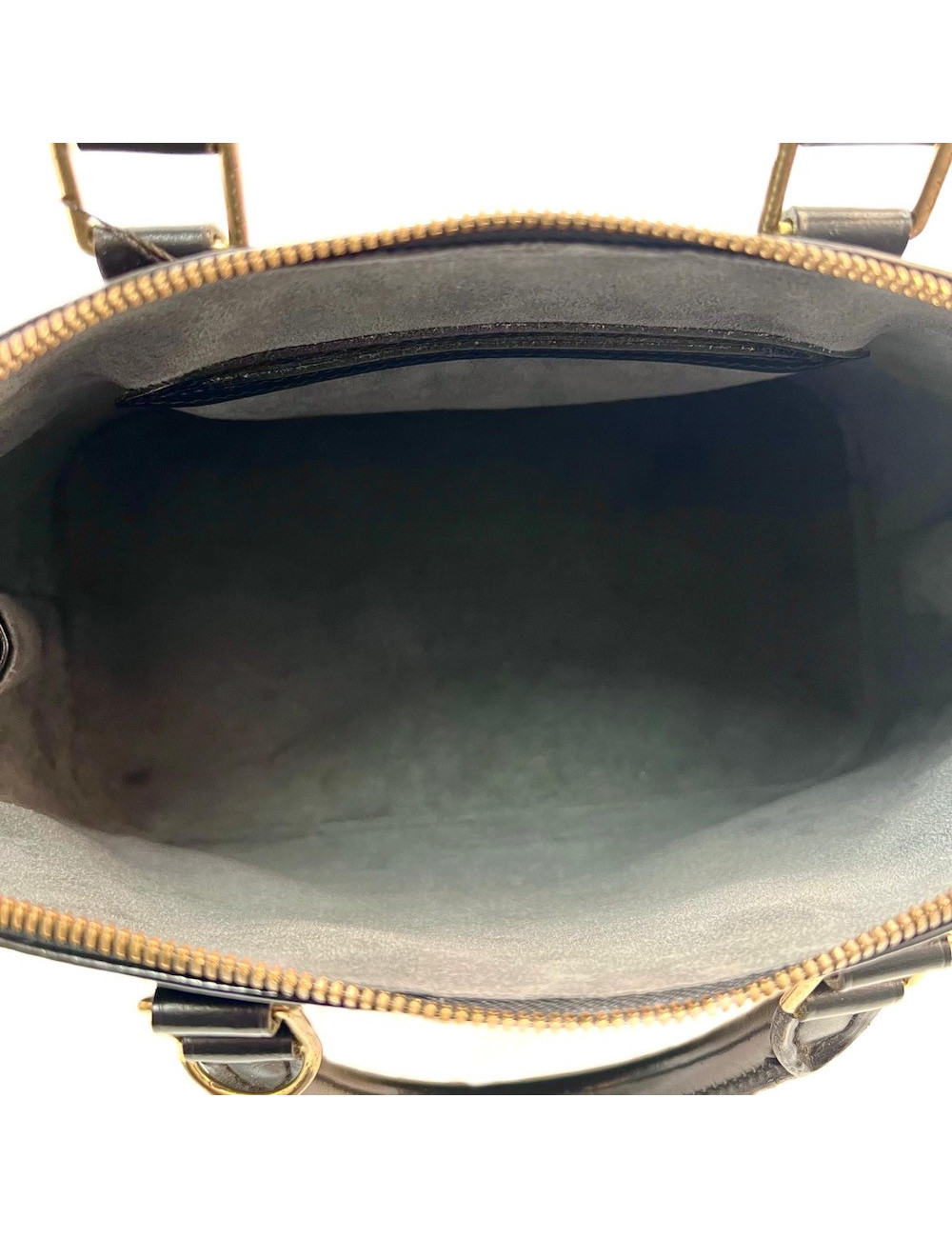 Sac Alma LOUIS VUITTON cuir Epi noir