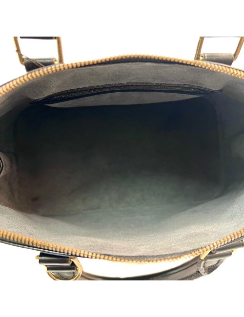 Sac Alma LOUIS VUITTON cuir Epi noir