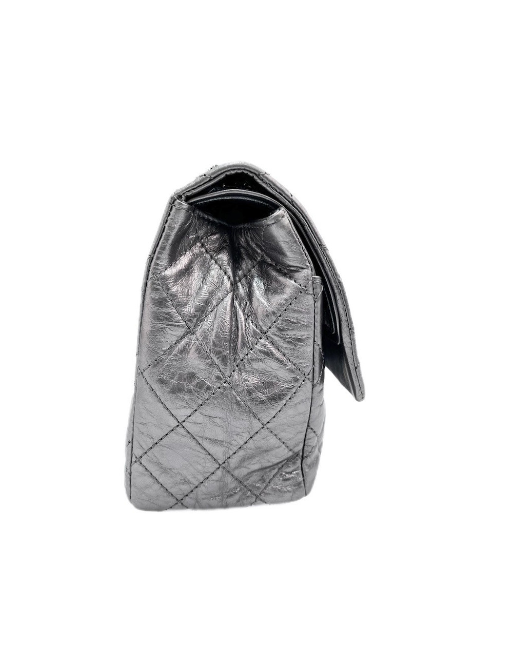 2.55 CHANEL gris métalissé