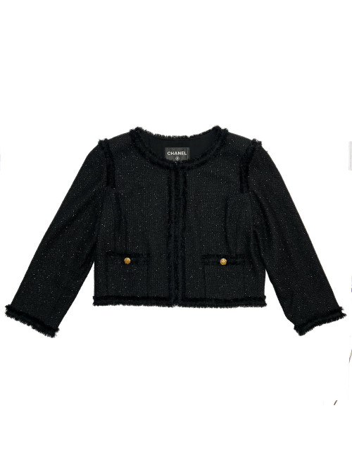 Veste classique CHANEL noire T46