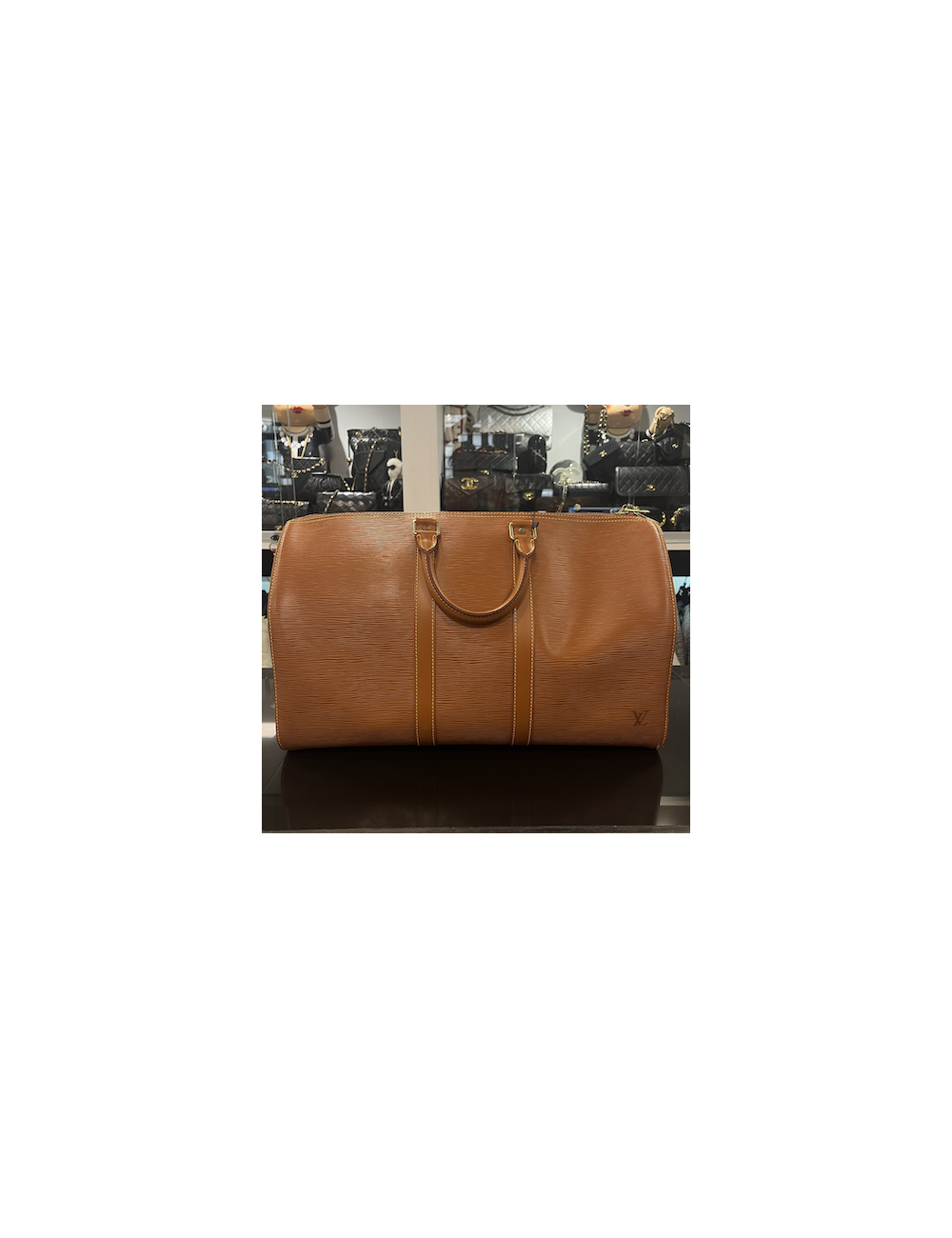 Keepall epi gold LOUIS VUITTON