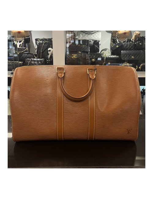 Keepall epi gold LOUIS VUITTON
