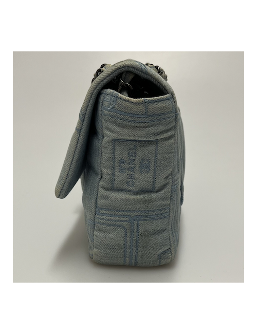 Sac CHANEL denim bleu clair
