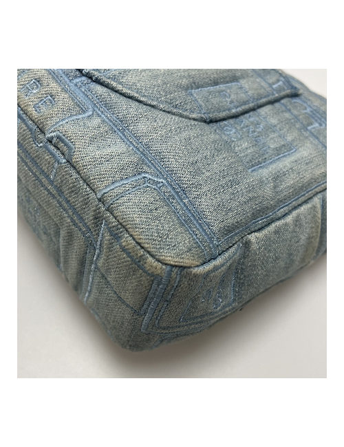 Sac CHANEL denim bleu clair