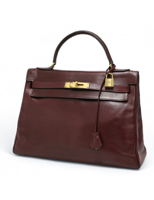 Kelly 32 HERMES rouge H Vintage