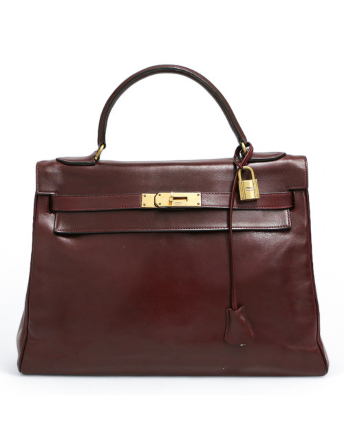 Kelly 32 HERMES rouge H Vintage
