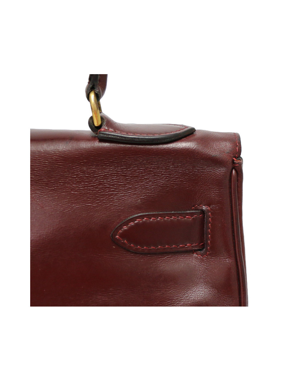 Kelly 32 HERMES rouge H Vintage