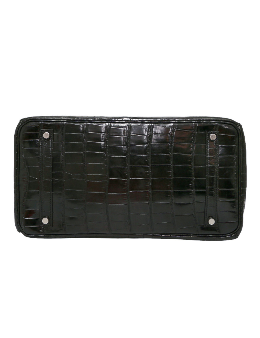 Birkin 35 HERMES Porosus noir