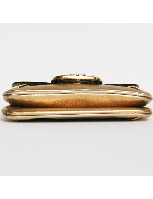 Mini sac DOLCE & GABBANA or et python 