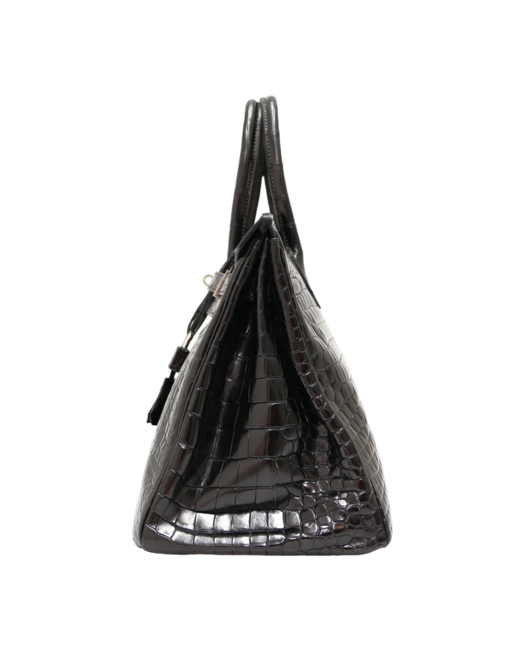 Birkin 35 HERMES Porosus noir