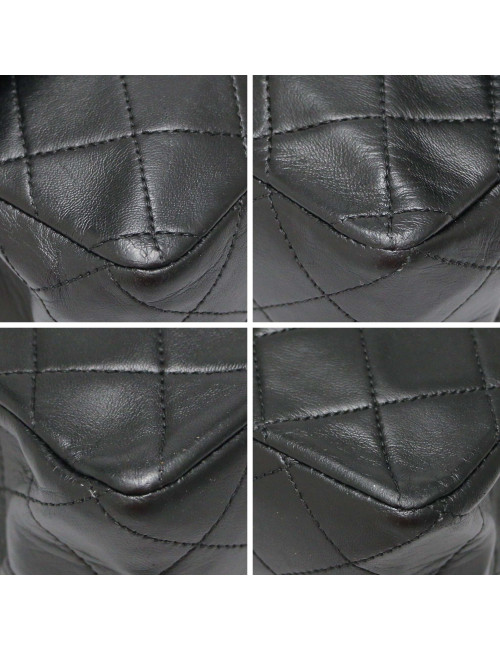 Timeless CHANEL médium cuir d'agneau noir