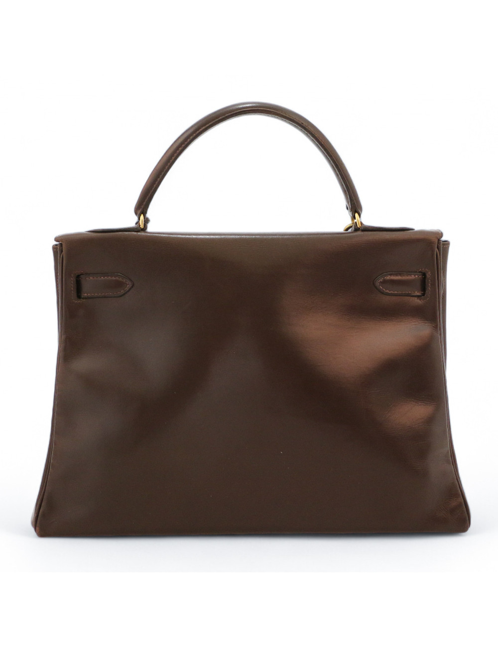 Kelly HERMES 32 retourné box marron