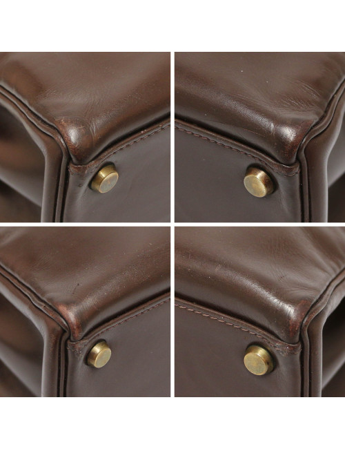 Kelly HERMES 32 retourné box marron