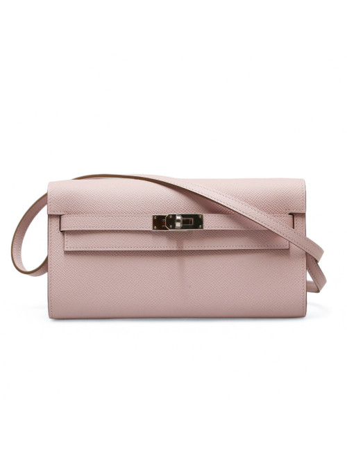 Pochette Kelly To Go HERMES Epsom rose