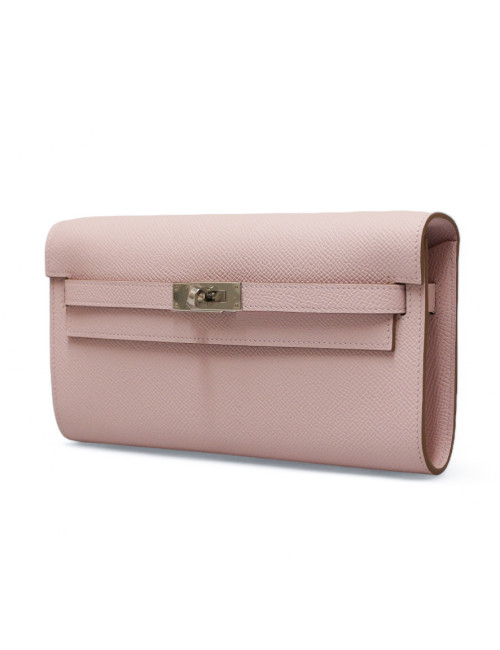 Pochette Kelly To Go HERMES Epsom rose