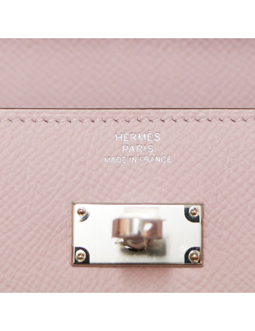 Pochette Kelly To Go HERMES Epsom rose