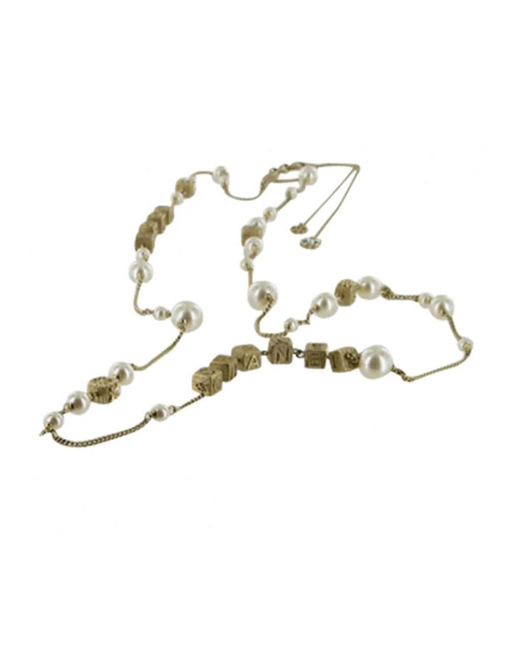 Necklace gold & Pearl CHANEL