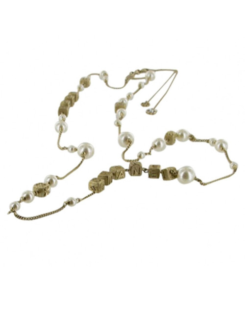 Necklace gold & Pearl CHANEL