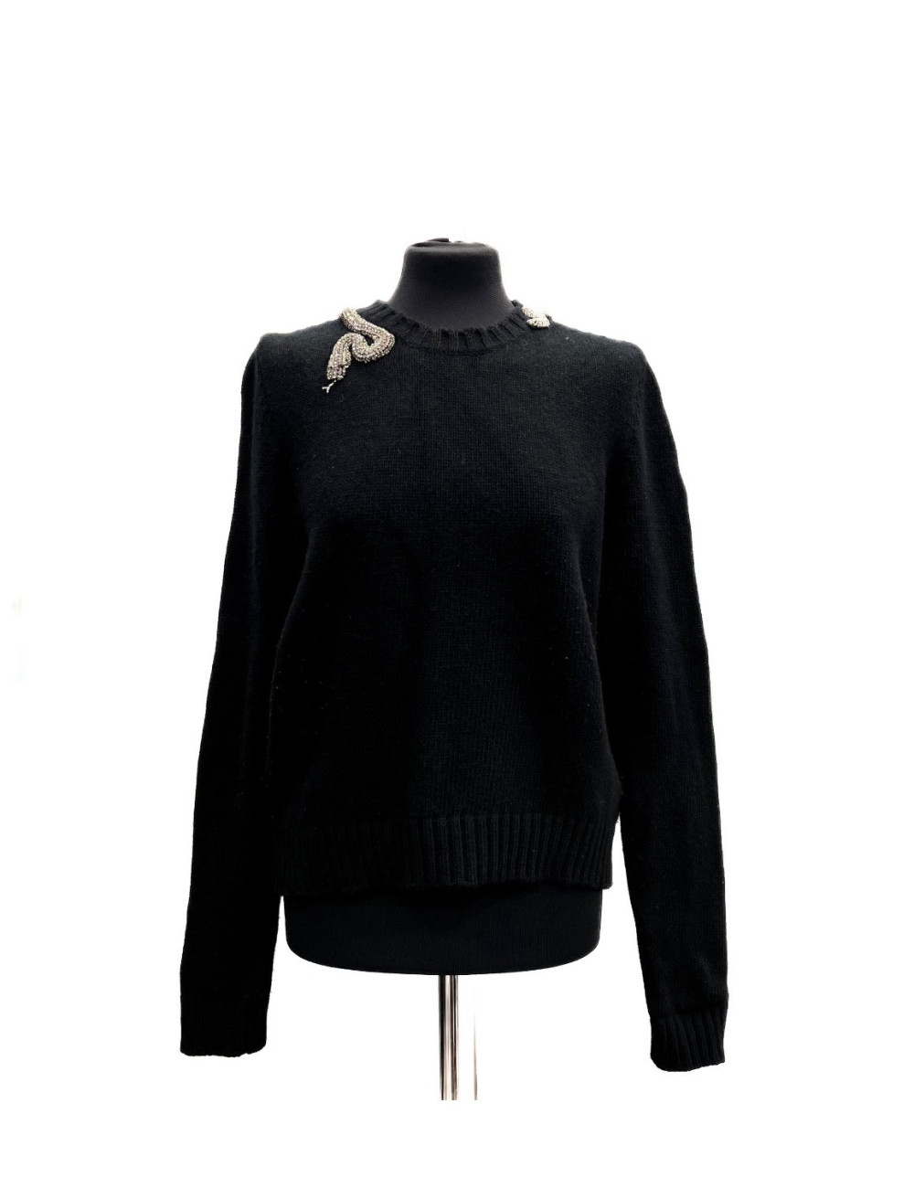 Pullover GIAMBATISTA VALLI cachemire noir