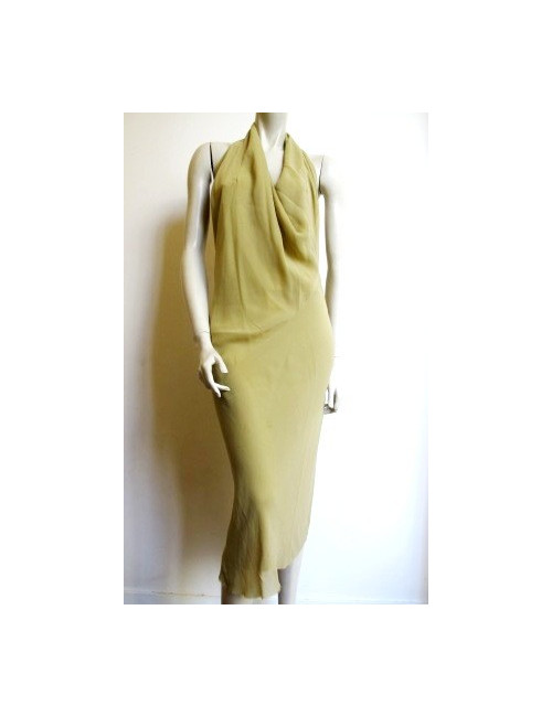 Robe RICK OWENS ocre