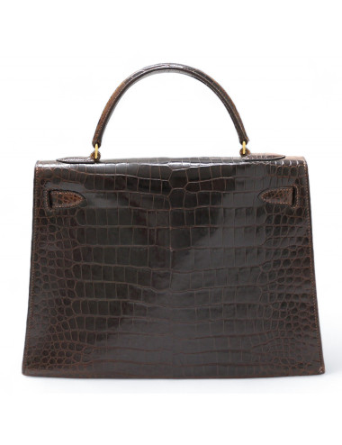 Kelly 32 HERMES porosus Vintage 2