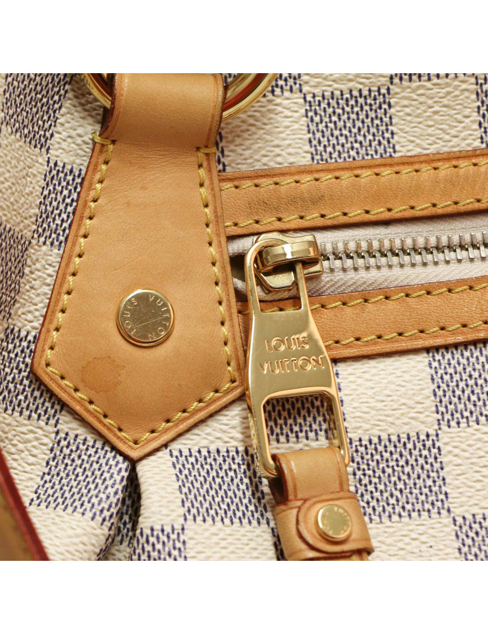 Sac LOUIS VUITTON Evora toile Damier MM