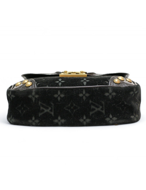 Sac Irving LOUIS VUITTON velours noir Monogram Edition limitéeVelours noir