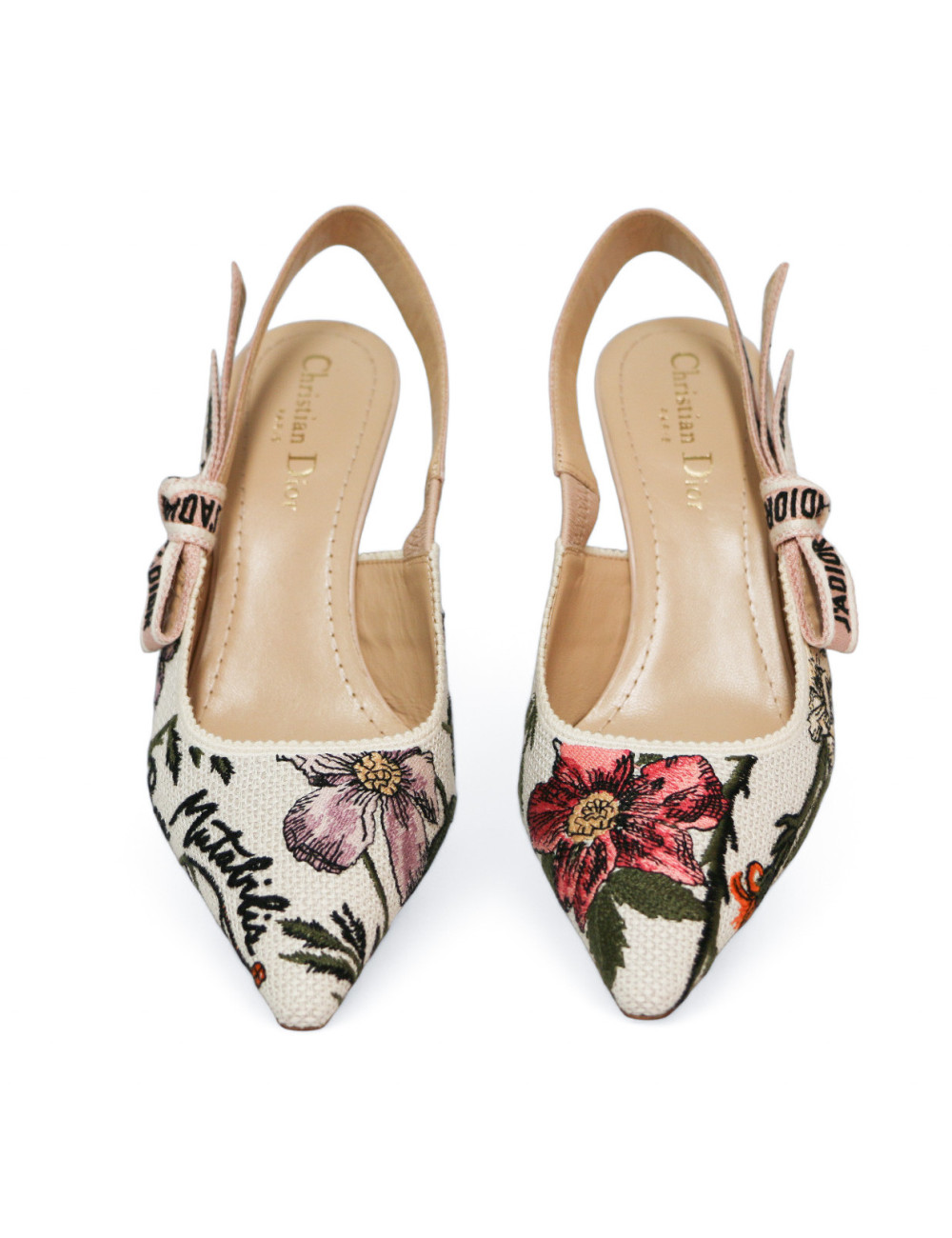 Sandales T 37 DIOR J'Adior multicolores