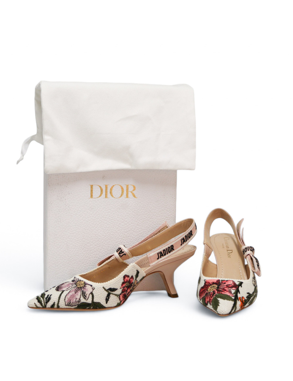 Sandales T 37 DIOR J'Adior multicolores