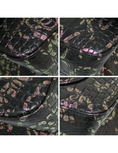 2.55 CHANEL graffitis réédition façon croco