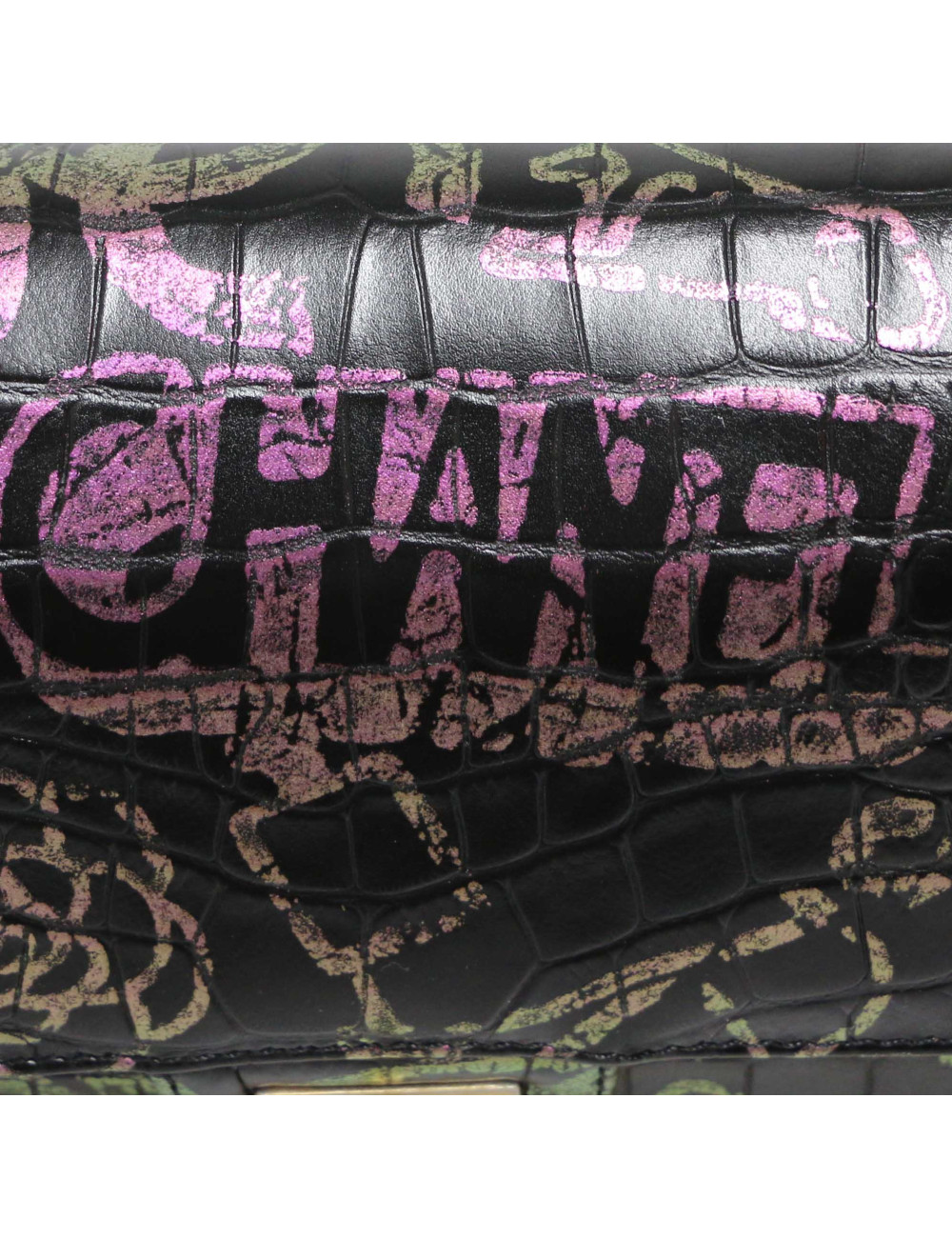 2.55 CHANEL graffitis réédition façon croco