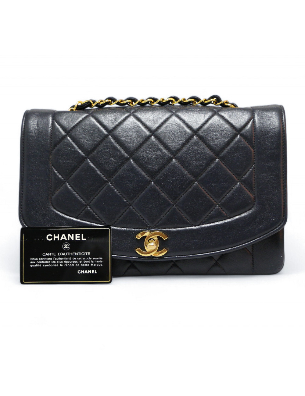 Sac classique CHANEL Diana vintage