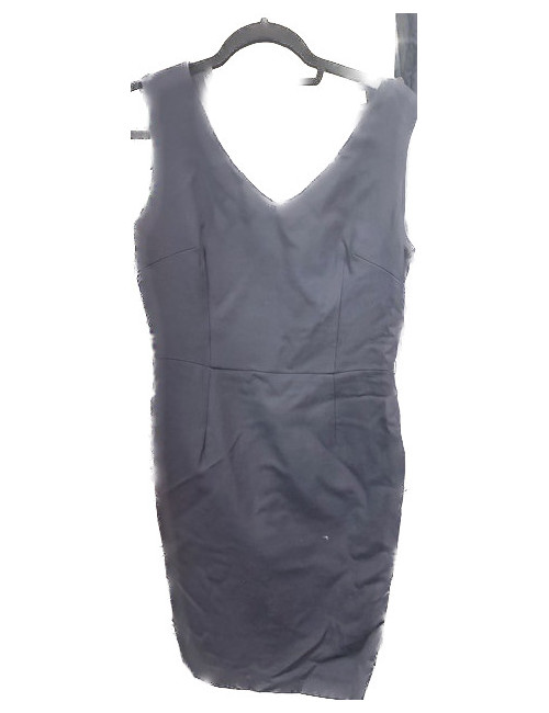 Robe DIOR laine bleu marine T42