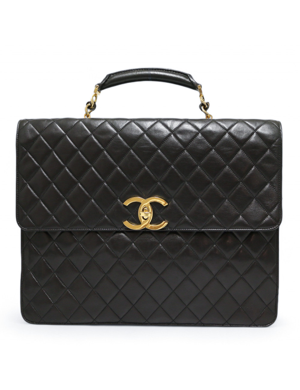 Porte documents CHANEL bandoulière vintage