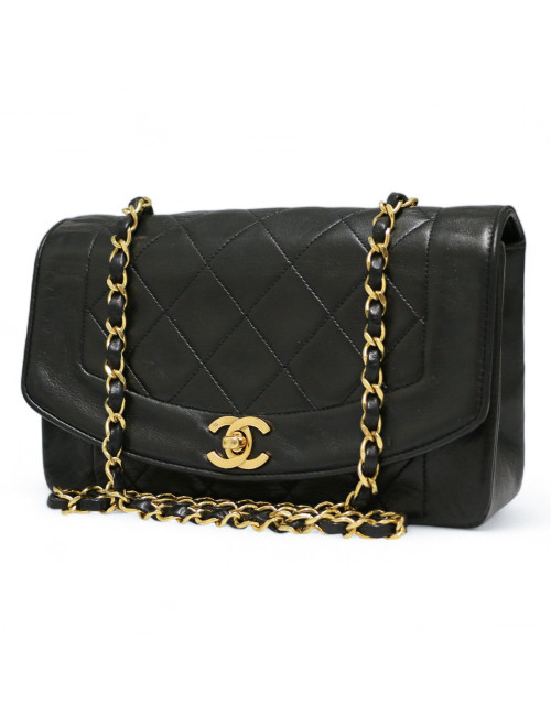 Sac Diana 23cm CHANEL noir
