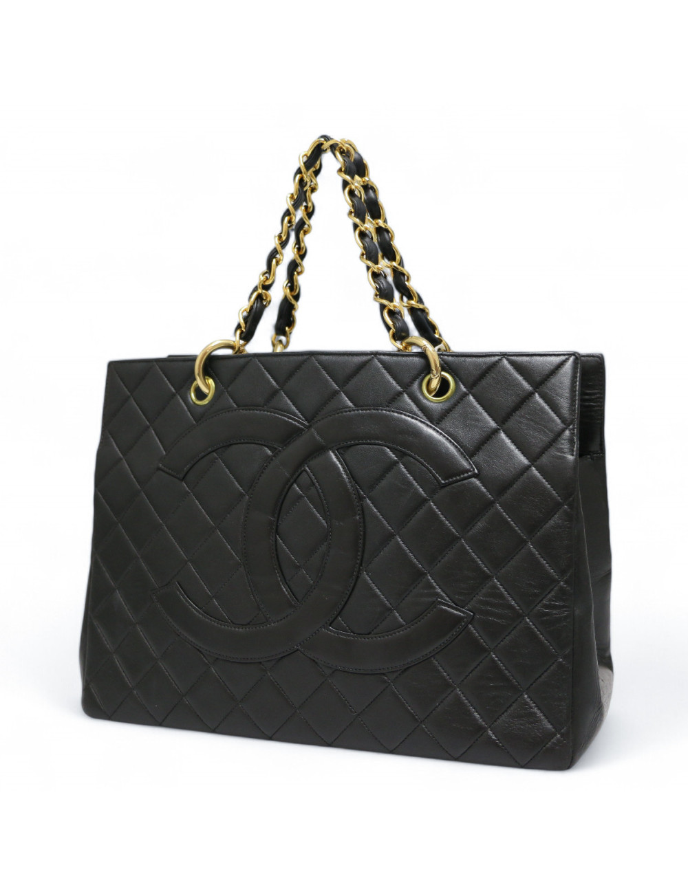 Cabas vintage CHANEL noir