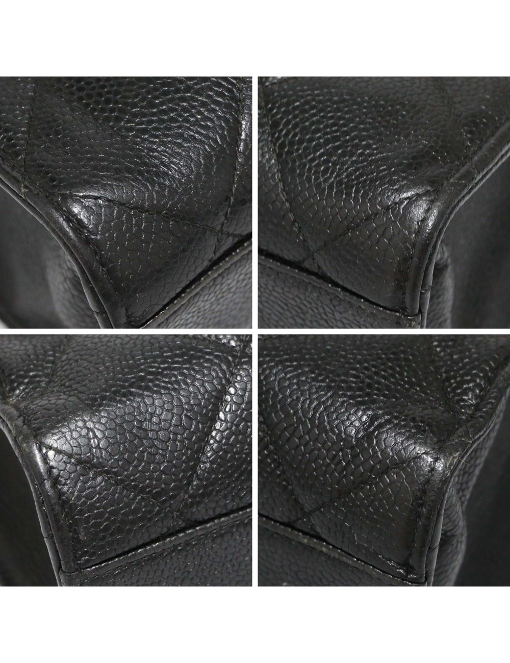 Porte documents CHANEL caviar noir