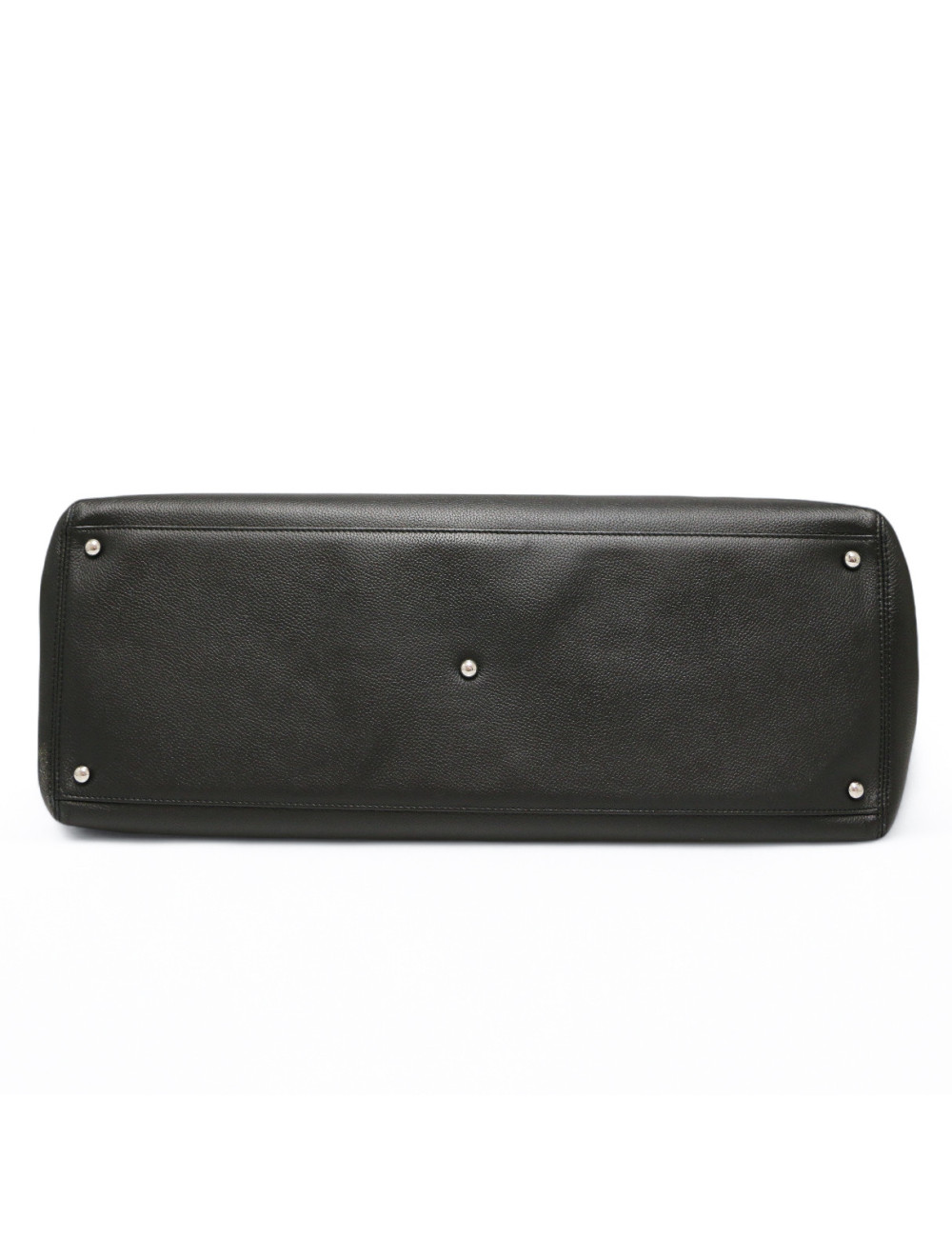 Cabas CHANEL grainé noir GM