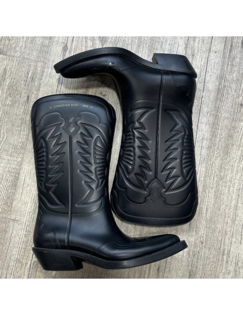 Santiags DIOR West caoutchouc T40