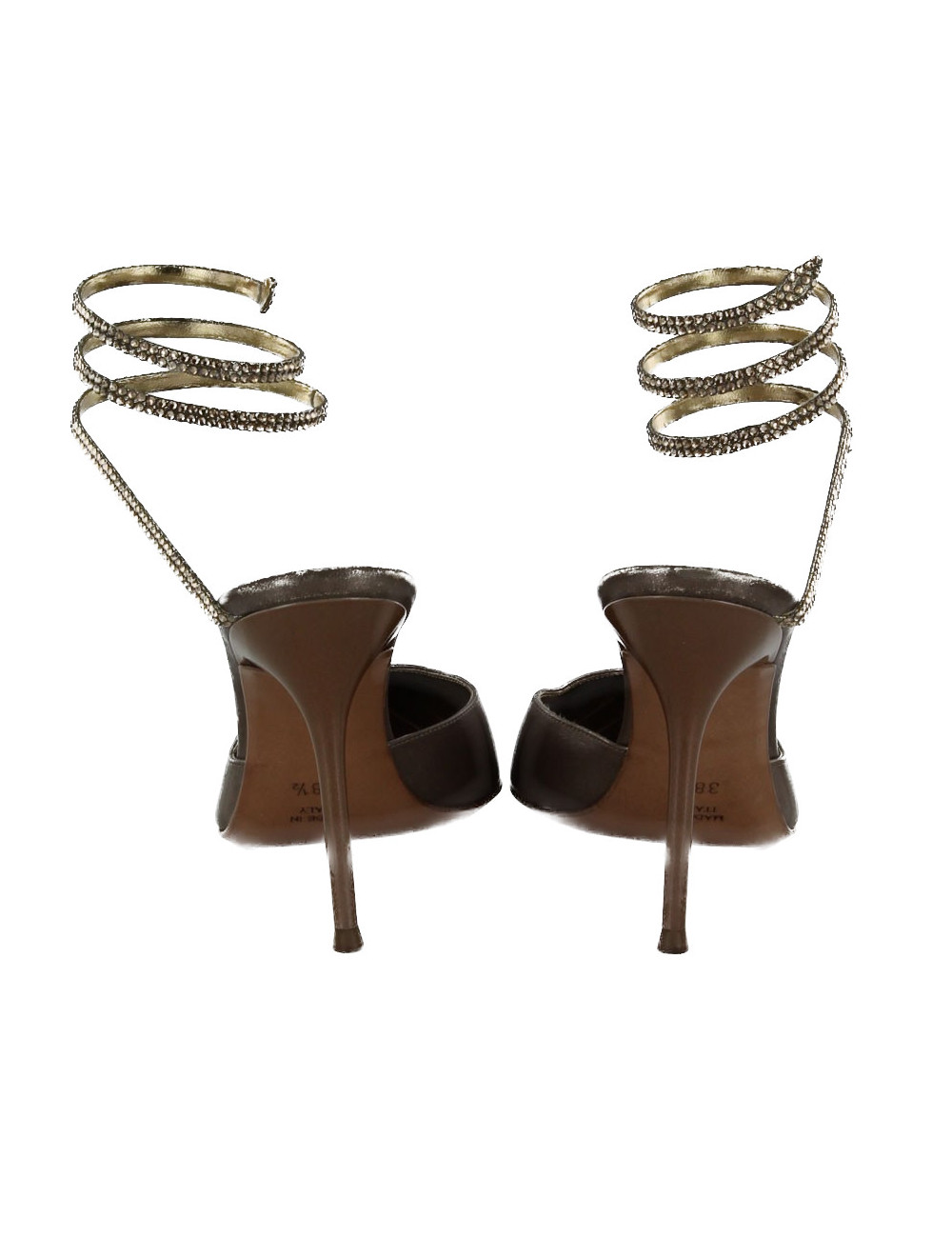 Escarpins RENE CAOVILLA serpent strass