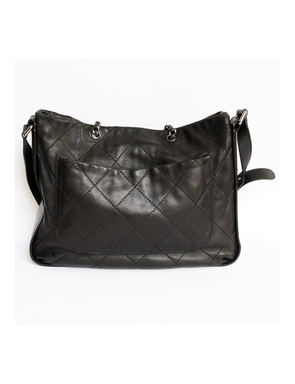 sac cabas CHANEL en cuir matelassé