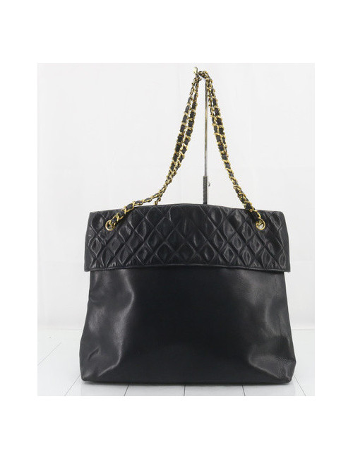 Cabas CHANEL vintage noir