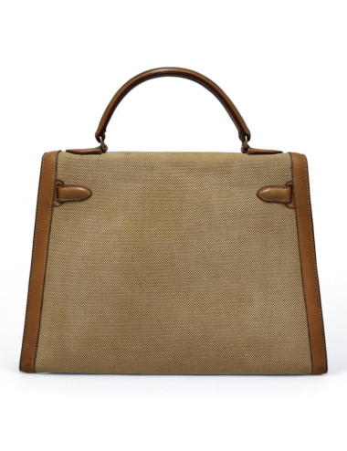 Kelly HERMES toile et cuir  2