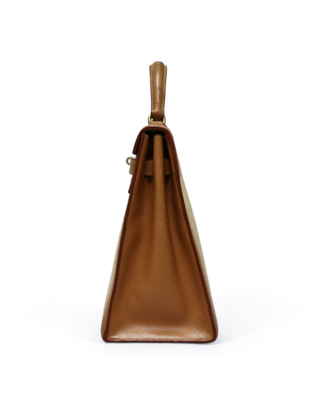 Kelly HERMES toile et cuir 