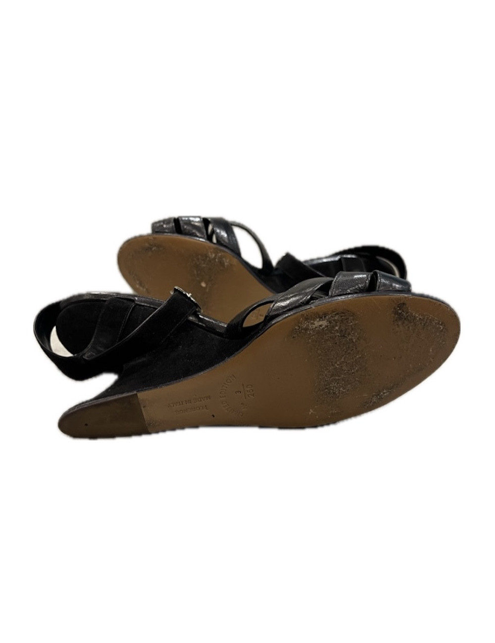 SALVATORE FERRAGAMO T 36.5 limited edition wedge sandals